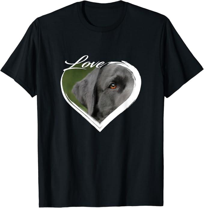Love Black Lab Labrador Retriever Lover of Animal Gifts T